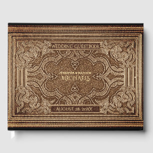 Romantic Old Vintage Look Guest Book