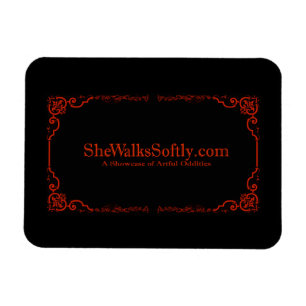 Romantic Orange Magnet