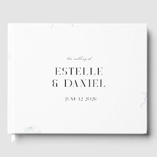 Romantic Outdoor Wedding Guest Book – Joyful Celeb