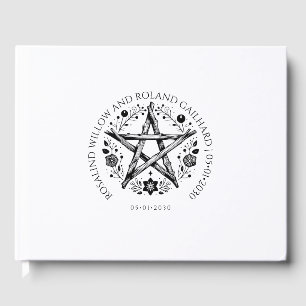 Romantic Pagan Wicca Wedding Guest Book