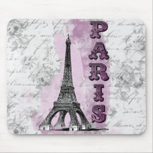 Romantic Paris Mouse Mat