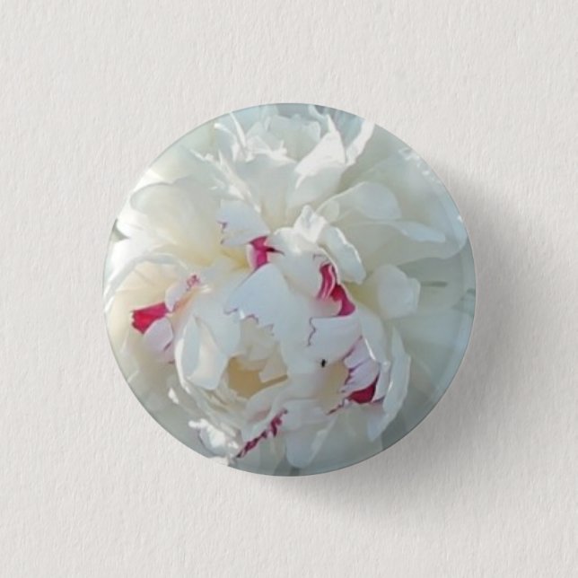 Romantic Peony Button (Front)