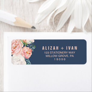 Romantic Peony Flowers   Blue Wedding