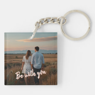Romantic Personalised Keychain for Couples