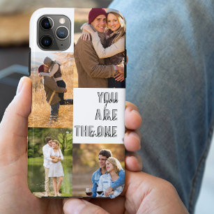 Romantic Photo Collage You are The One White Case-Mate iPhone Case