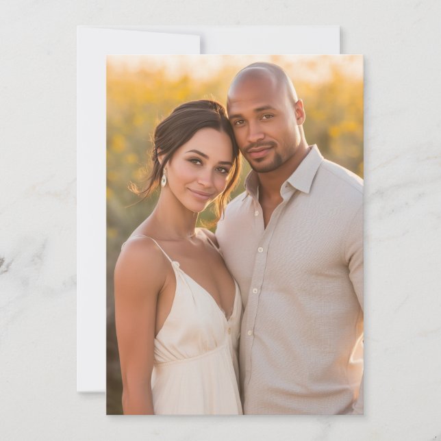 Romantic Photo Invitation (Front)