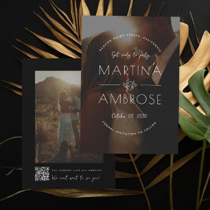 Romantic Photo Save The Date