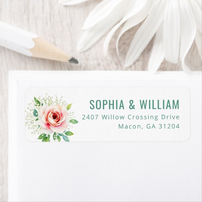 Romantic Pink Botanical Floral (Insitu)