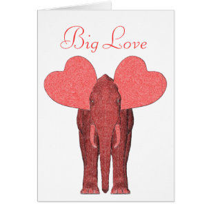 Romantic Pink Elephant