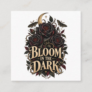 Romantic Pink Floral Bouquet Enclosure Card
