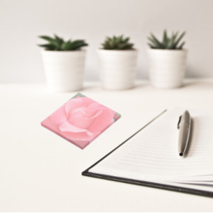 Romantic Pink Rose Floral Post-it Notes
