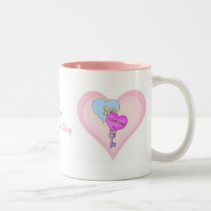Romantic Pink Valentine's Mug