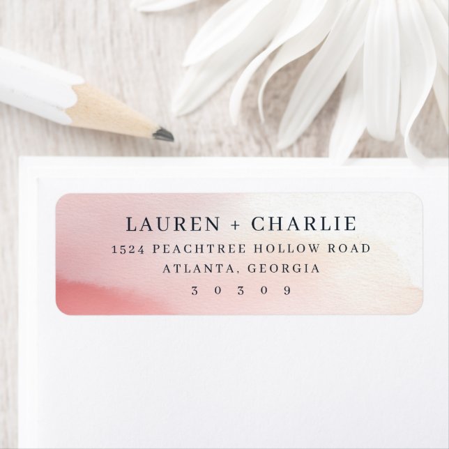 Romantic Pink Watercolor (Insitu)