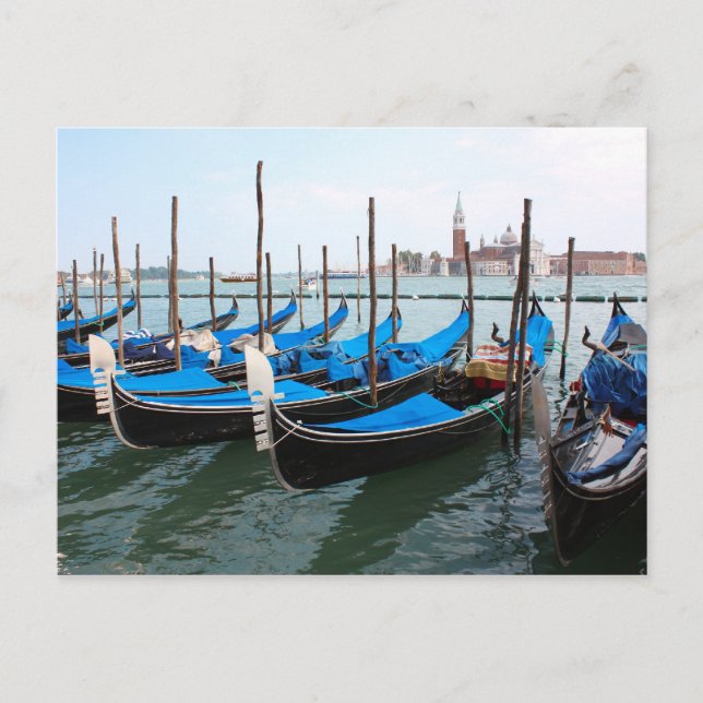 Romantic places in Venice Postcard (Front)