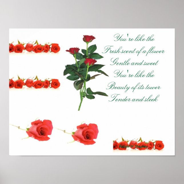 romantic poem posters (Front)