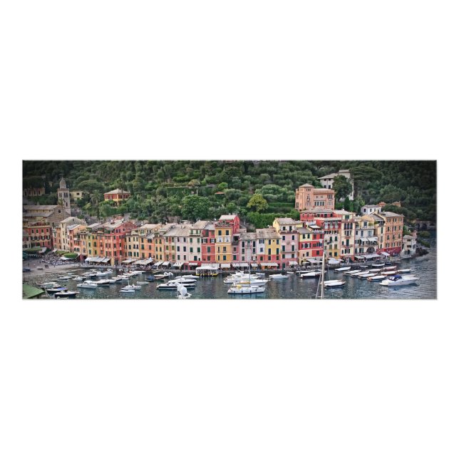Romantic Portofino, Italia - Classic Italy Photo Print (Front)