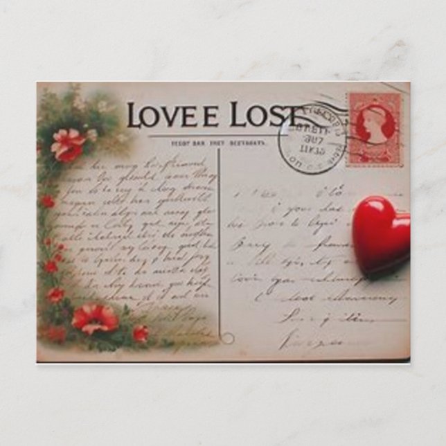 Romantic postcard for your wife (Front)