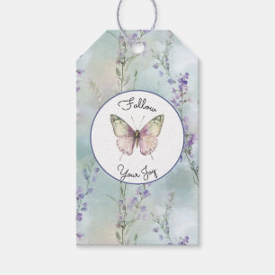 Romantic Pretty Lavender Flowers Gift Tags