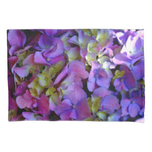 Romantic Purple Hydrangeas Pillowcase
