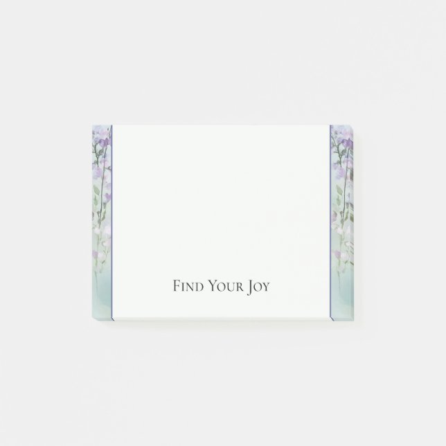 Romantic Purple Lavender Flowers   Post-it Notes (Front)