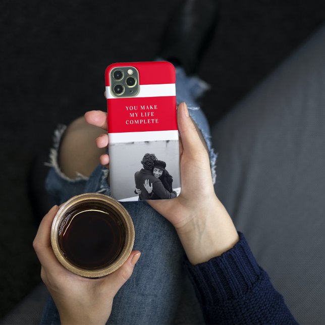 Romantic Quote and Photo | Valentines Gift iPhone Case (Creator Uploaded)