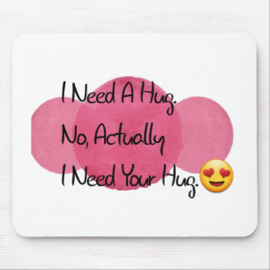 Romantic Quote Mouse Mat