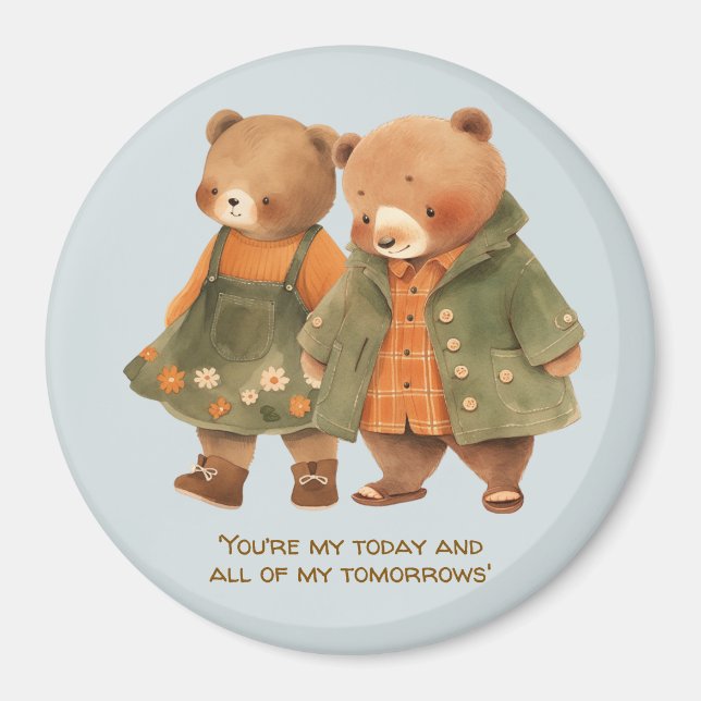 Romantic Quotes Magnet (Front)