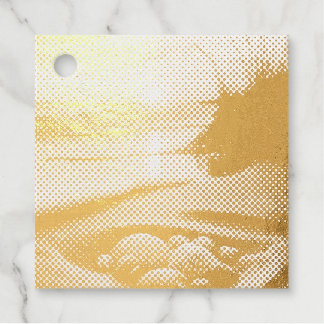 Romantic Raining Day Favour Tags (Front)