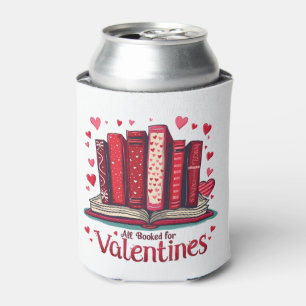 Romantic Reading Vibes Cosy Valentine Gift Can Cooler
