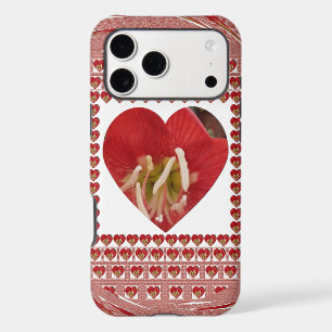 Romantic Red Flower Heart Design 4 Special Moments