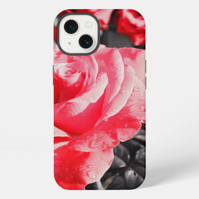 Romantic Red Roses iPhone Case (Back)