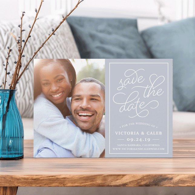 Romantic Request | Photo Save the Date Card (Creator Uploaded)