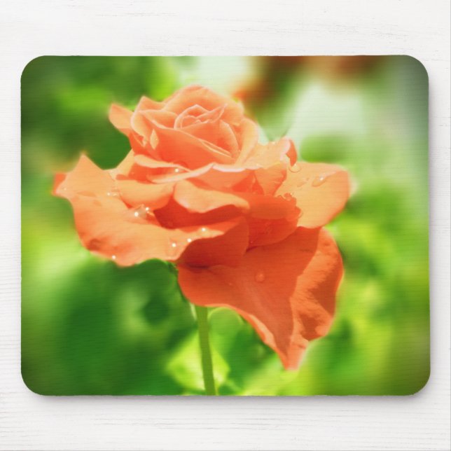 Romantic Rose Flowers #2 Mouse Mat (Front)