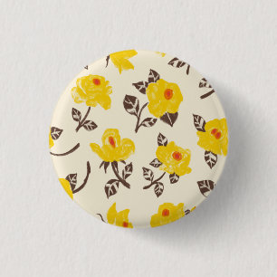 Romantic Rose Garden 3 Cm Round Badge