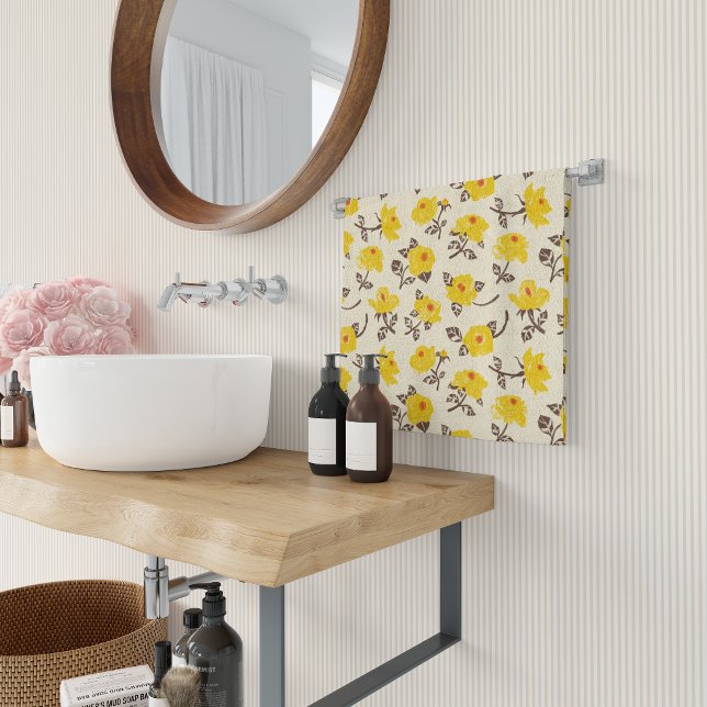 Romantic Rose Garden Bath Towel Set (Creator Uploaded)