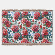 Romantic Rose Garden Print