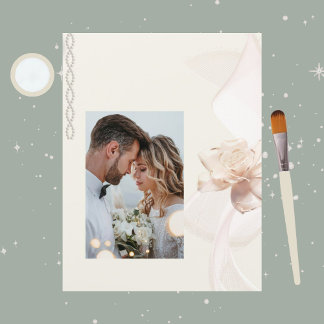 Romantic Rose Scrapbook Paper