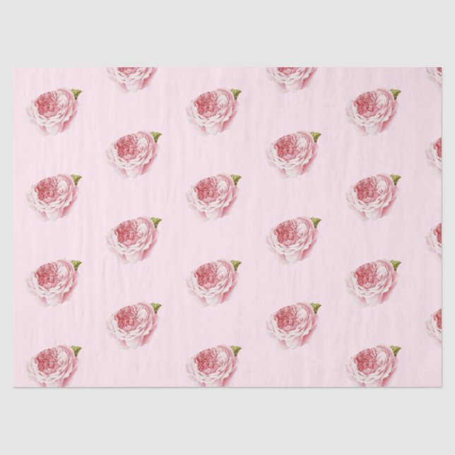Romantic Rose Series Design 17 Tissue Paper (Front)