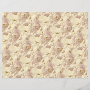Romantic roses beige