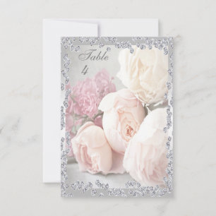 Romantic Roses & Diamonds Invitation