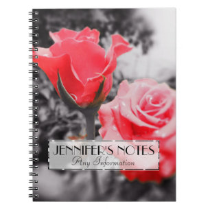 Romantic Roses Notebook