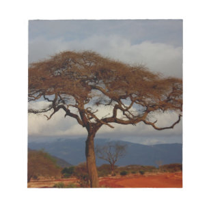 Romantic Safari Africa Bridal Shower Custom Peace Notepad