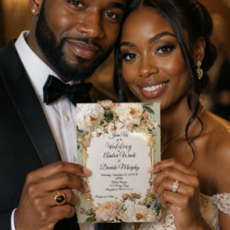 Romantic Sage Green and Gold Vintage Wedding (A))