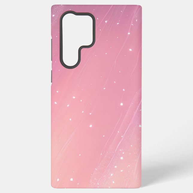 Romantic Sakura - Soft Pink Gradient Phone Case (Back)