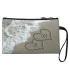 Romantic Sand Hearts Beach