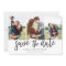 Romantic Script Photo Collage Save The Date