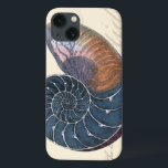 Romantic Seashell iPhone 13 Case<br><div class="desc">Do you live far away from the beach? No problem! Get this romantic seashell painting so you can image yourself sitting on a peaceful beach on a warm sunny day. This piece of art romanticises the sea and the little waves which will leave you yearning for a visit the beach....</div>