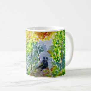 Romantic setting coffee mug by Rashmi