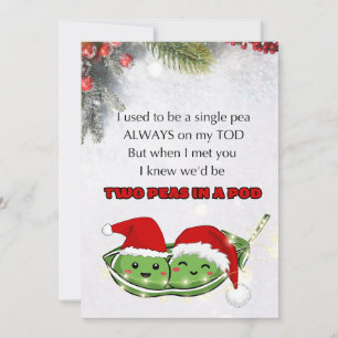 Romantic Spouse Merry Christmas Greeting Card 