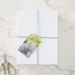 Romantic Spring Flower Floral Lilac Wedding Gift Tags